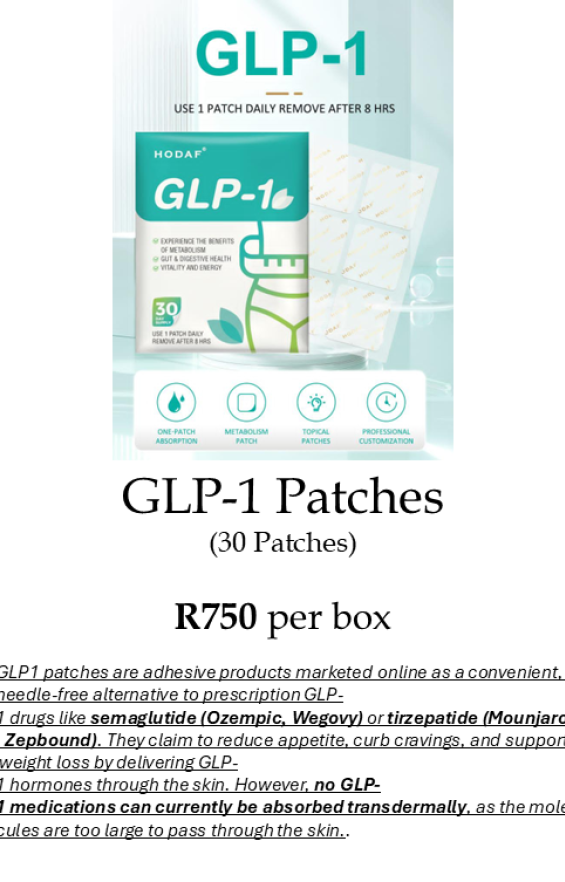 GLP-1 Patches